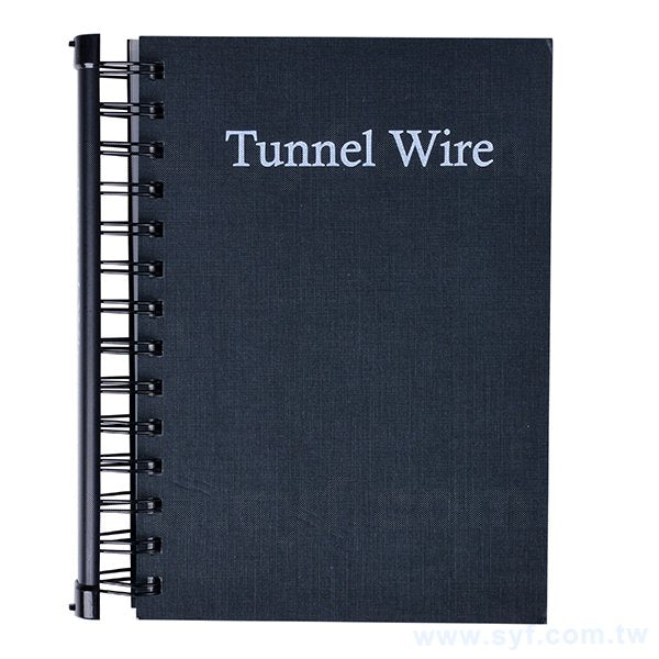 25K單色印刷精裝環裝筆記本