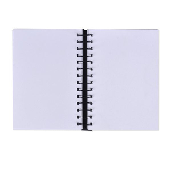 25K單色印刷精裝環裝筆記本