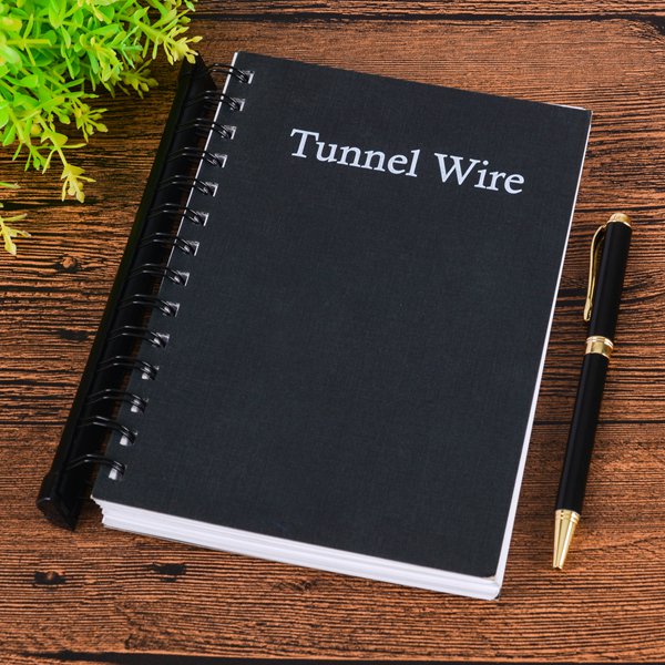 25K單色印刷精裝環裝筆記本