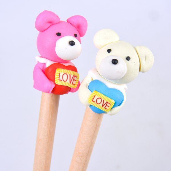小熊造型筆