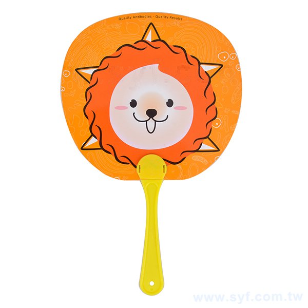 荷葉扇80g廣告扇子製作