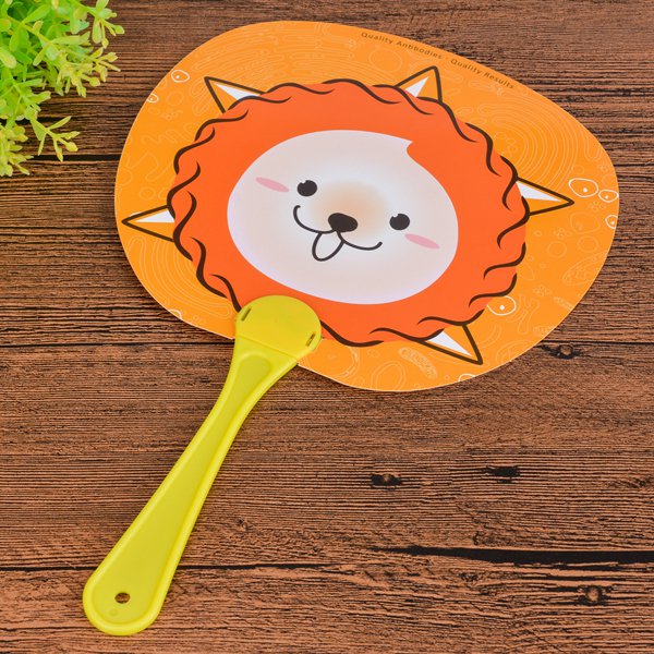 荷葉扇80g廣告扇子製作