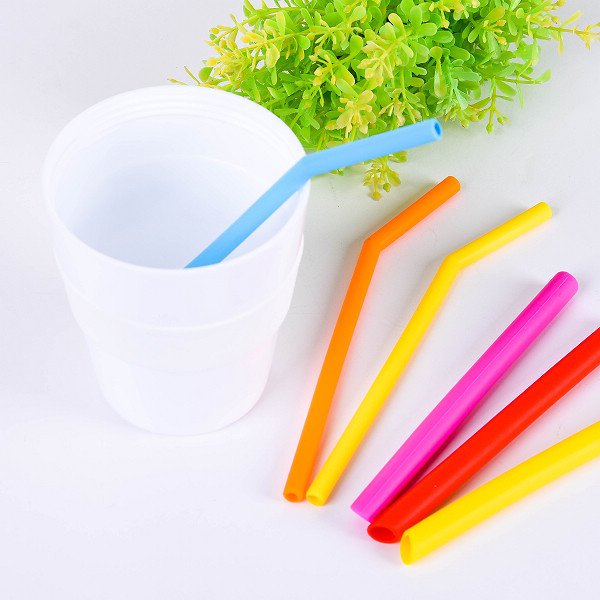 環保矽膠吸管4入組