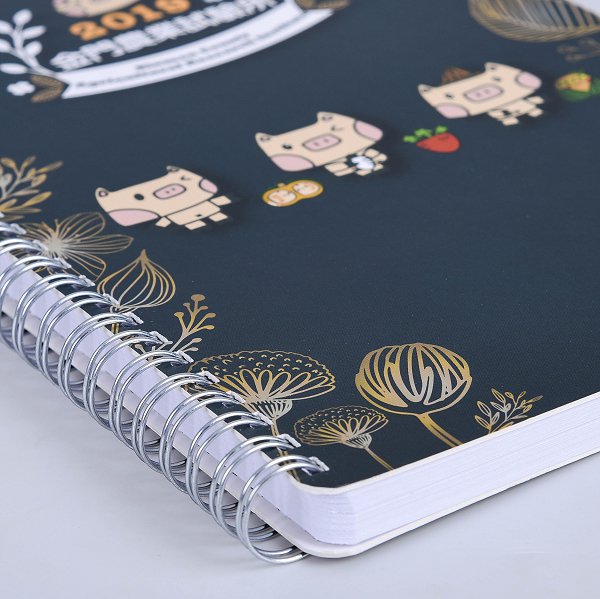 A5金麗卡彩色冷燙印刷筆記本