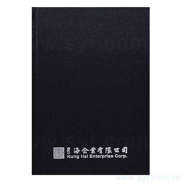 25K燙銀柔纹皮筆記本