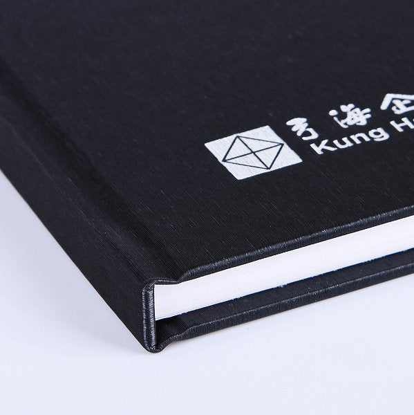 25K燙銀柔纹皮筆記本