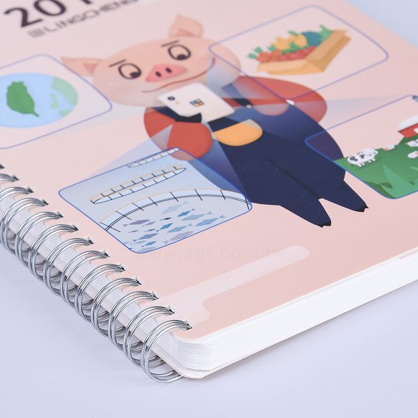 A5金麗卡彩色印刷筆記本