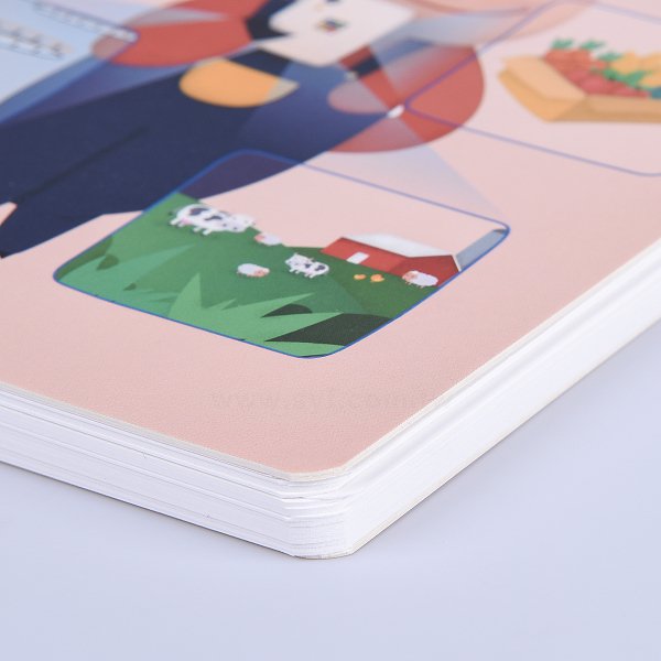A5金麗卡彩色印刷筆記本