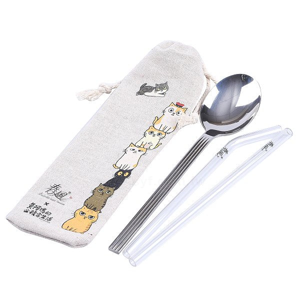 304耐熱玻璃吸管組-