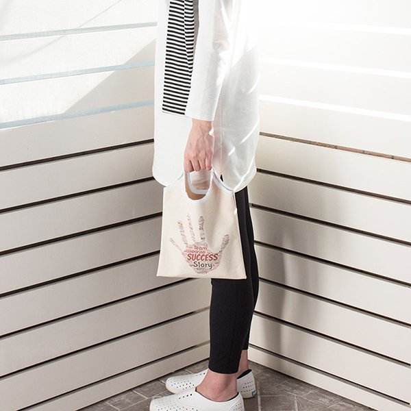 流線型帆布提袋