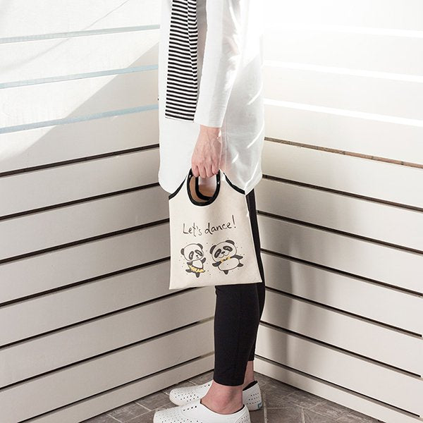 流線型帆布提袋