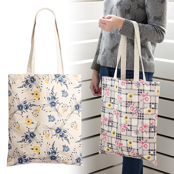 ■平面帆布袋-W34.5xH42cm-雙面彩色印刷