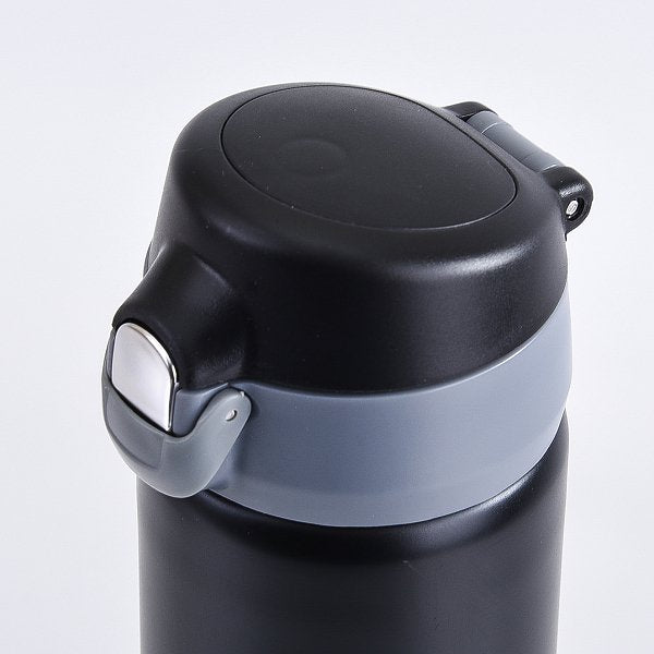 400ml彈蓋式不鏽鋼真空保溫杯