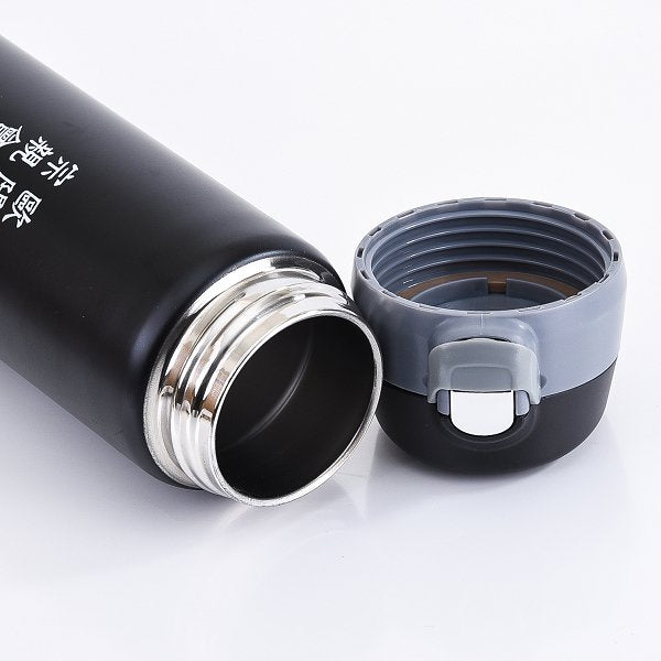 400ml彈蓋式不鏽鋼真空保溫杯