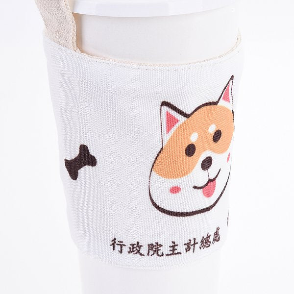 輕巧方便攜帶手提飲料帆布杯套
