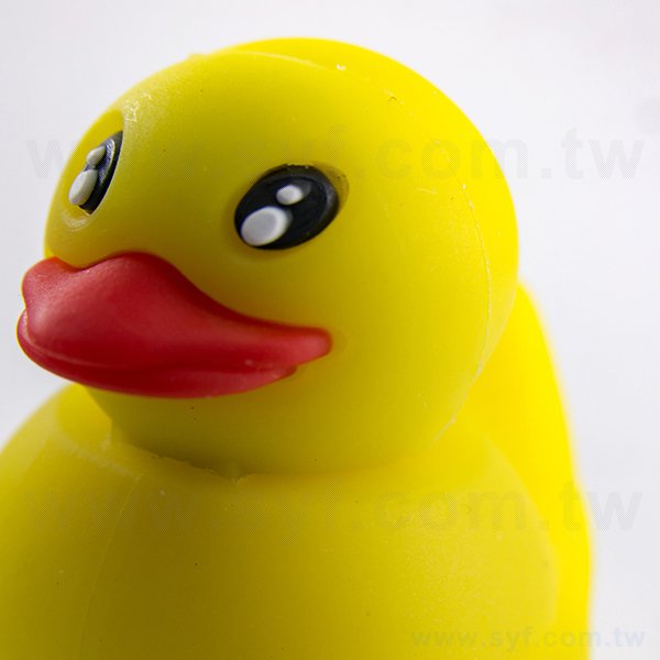 隨身碟-造型USB禮贈品-黃色小鴨矽膠隨身碟-客製隨身碟容量-採購訂製推薦禮品