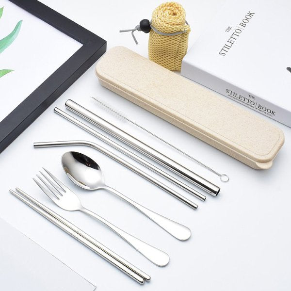 不鏽鋼吸管餐具