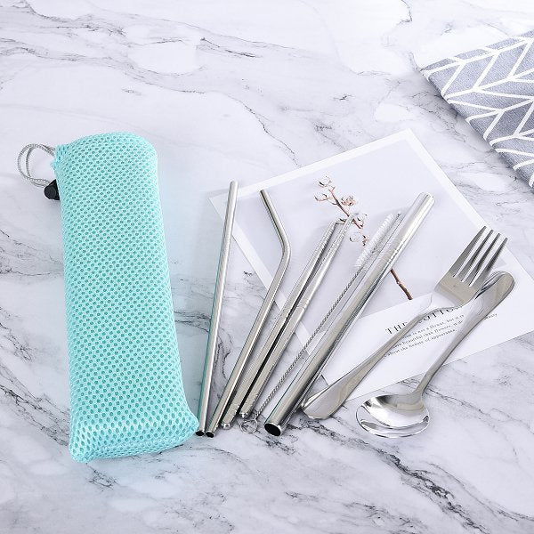 不鏽鋼吸管餐具