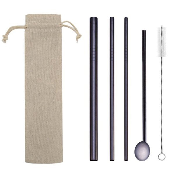 彩色不鏽鋼吸管湯匙