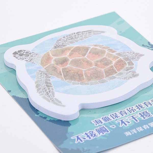 造型便利貼-封面彩色印刷上亮膜-9x11cm內頁彩色印刷便利貼