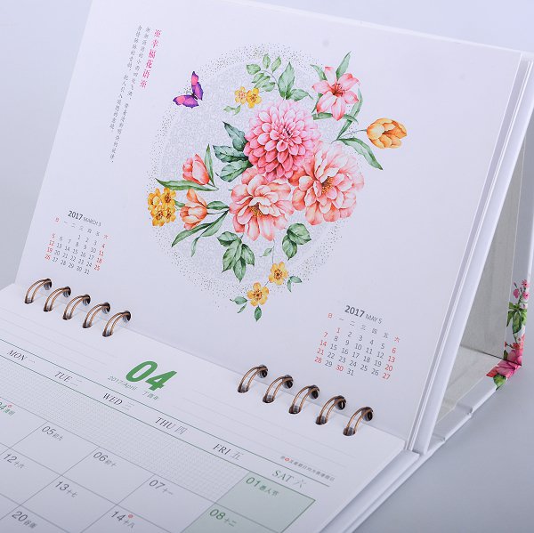 客製化創意桌曆製作-三角桌曆