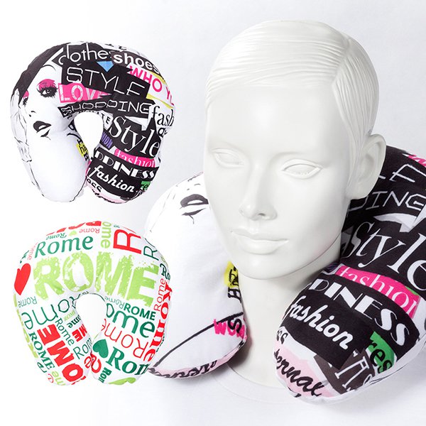 毛絨布頸枕-大型護頸枕