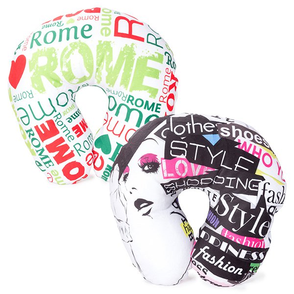 毛絨布頸枕-大型護頸枕