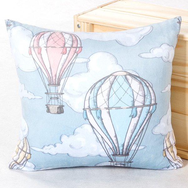 毛絨布抱枕-小型方形毛絨布