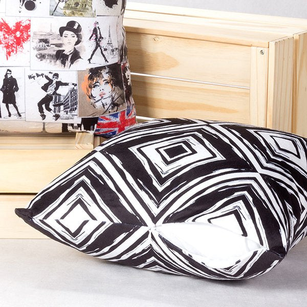 毛絨布抱枕-中型方形毛絨布