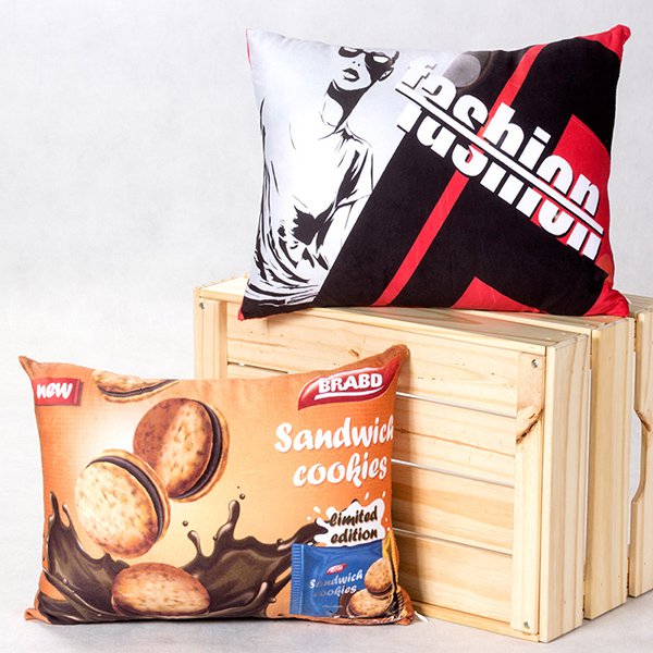 毛絨布抱枕-小型長形毛絨布