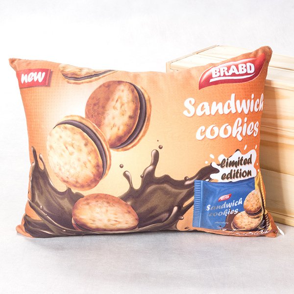 毛絨布抱枕-小型長形毛絨布