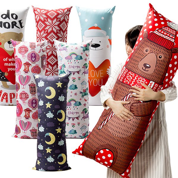 滌綸布抱枕-大型加長形滌綸布