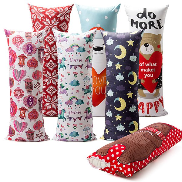 滌綸布抱枕-大型加長形滌綸布