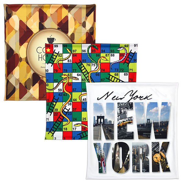 滌綸布抱枕-中型方形滌綸布