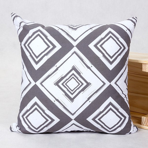 棉布抱枕-大型方形染白棉布