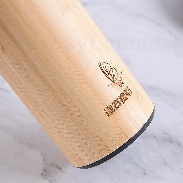 500ml不鏽鋼竹製保溫杯