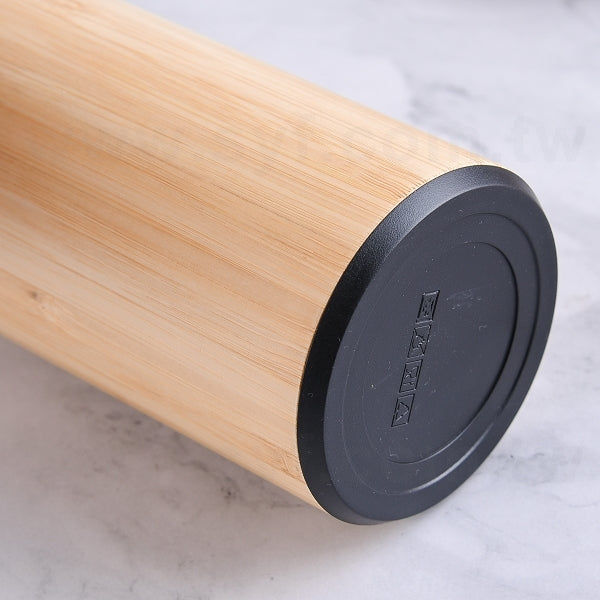 500ml不鏽鋼竹製保溫杯