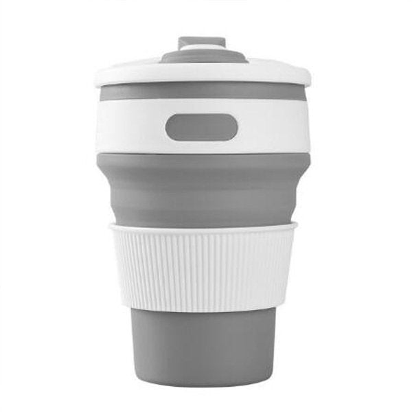 350ml矽膠摺疊杯