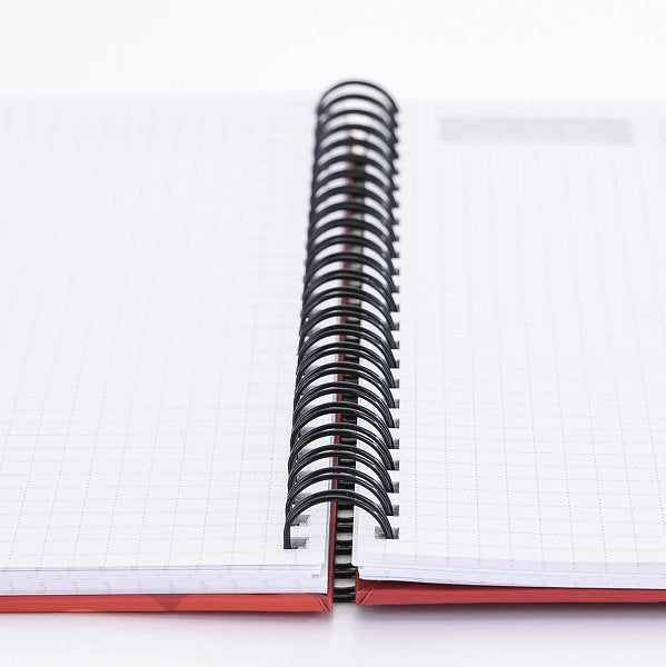 精裝硬殼環裝筆記本