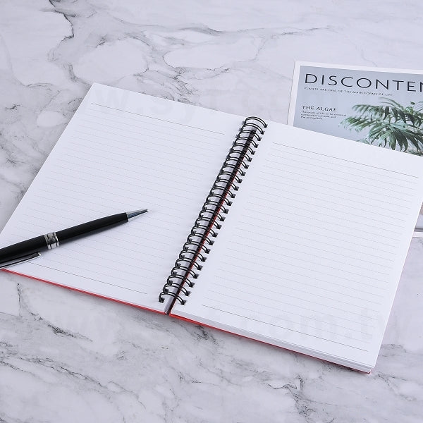 精裝硬殼環裝筆記本