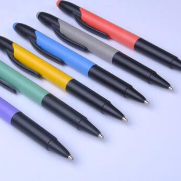 螢光圓珠觸控三合一廣告筆