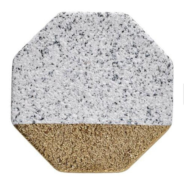 磨石金邊陶瓷杯墊