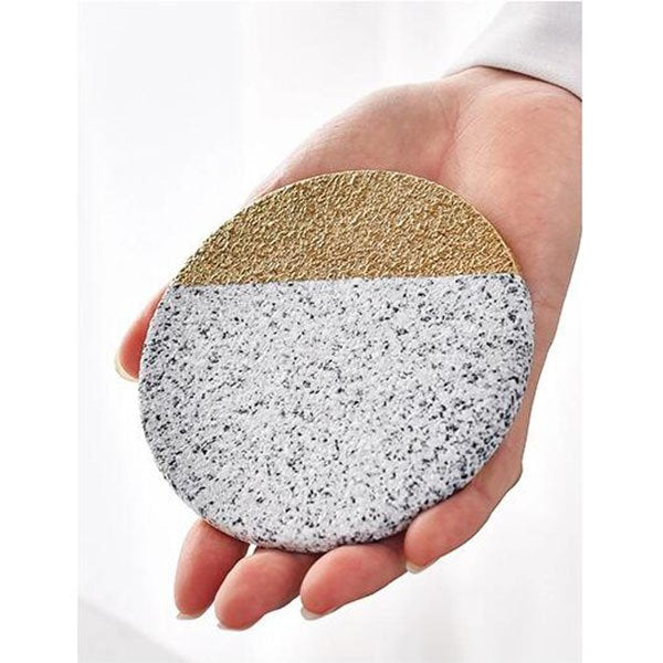 磨石金邊陶瓷杯墊