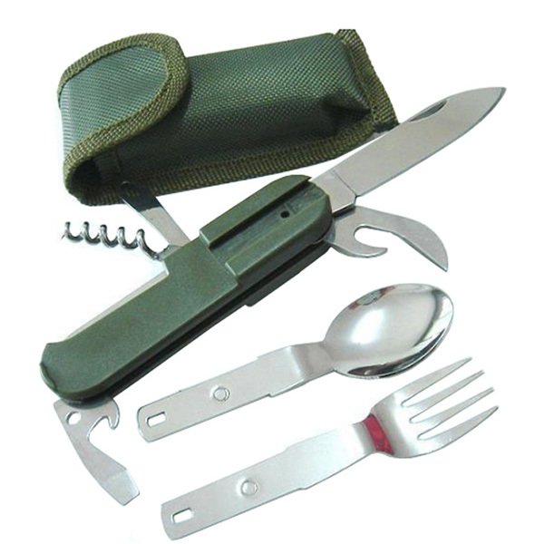 多功能求生餐具