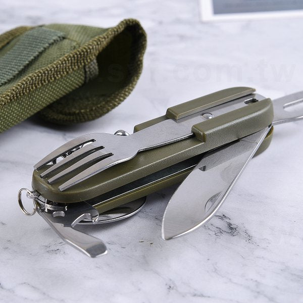 多功能求生餐具