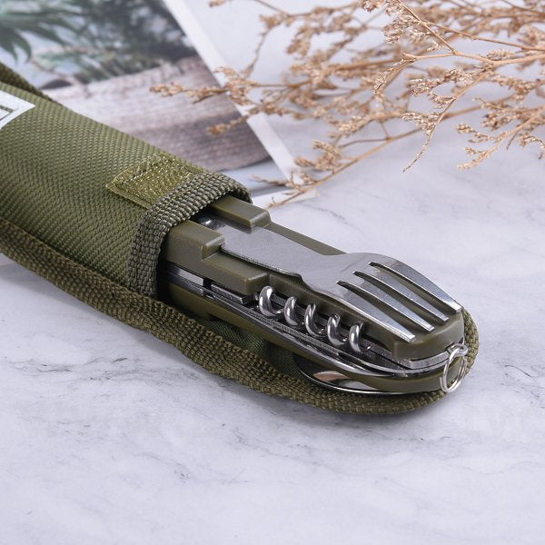 多功能求生餐具