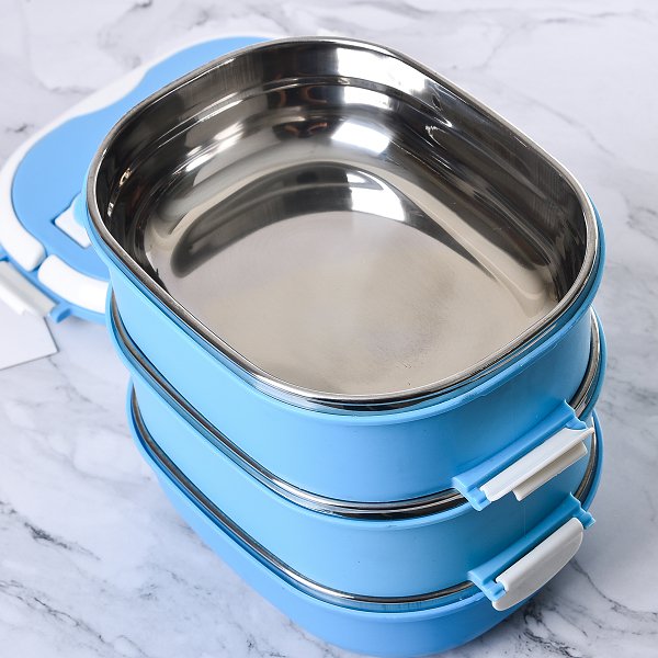 長方形保溫不锈鋼餐具盒