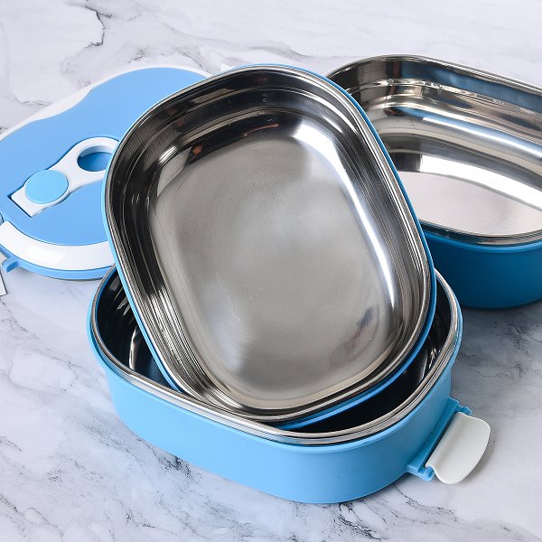 長方形保溫不锈鋼餐具盒