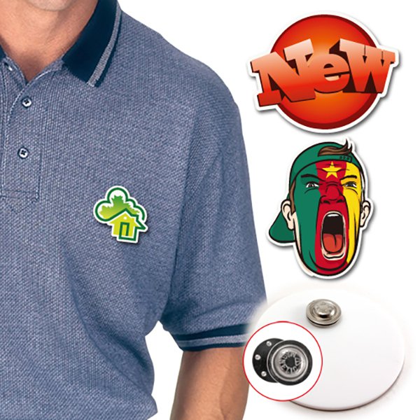 壓克力造型胸章-4x7cm雷射雕刻造型