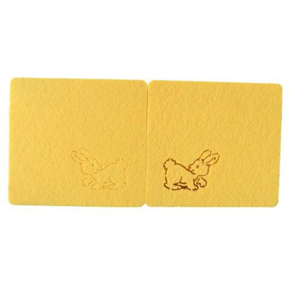 激光切割輕便毛氈杯墊